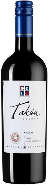 Вино Takun Merlot Reserva, 2022