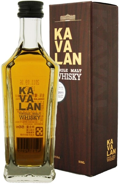 Виски Kavalan Single Malt, gift box, 50 мл