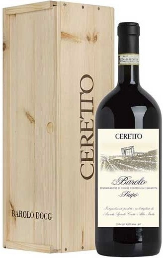 Вино Ceretto, Barolo Prapo DOCG, 2015, wooden box, 1.5 л