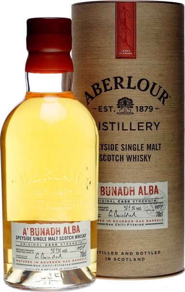 Виски Aberlour, A'bunadh Alba (58,9%), in tube, 0.7 л