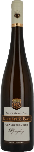 Вино Kuentz-Bas, Trois Chateaux Gewurztraminer Grand Cru Pfersigberg, Alsace AOC, 2016