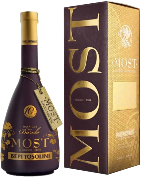 Аквавит Bepi Tosolini, Most Barolo Barrique, gift box, 0.7 л