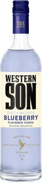 Водка Western Son Blueberry, 0.75 л