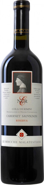 Вино Le Rocche Malatestiane, E Ner Cabernet Sauvignon Riserva, Colli di Rimini DOC, 2014