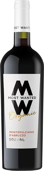 Вино Most Wanted Montepulciano d'Abruzzo DOC Organic