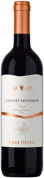 Вино Casa Defra, Cabernet Sauvignon, Veneto IGT, 2021