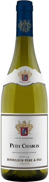 Вино Dufouleur Pere & Fils, Petit Chablis AOC, 2023