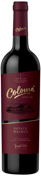 Вино "Colome" Estate Malbec, 2023
