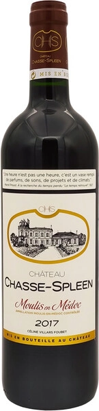 Вино Chateau Chasse-Spleen, Moulis en Medoc AOC Cru Bourgeois, 2017