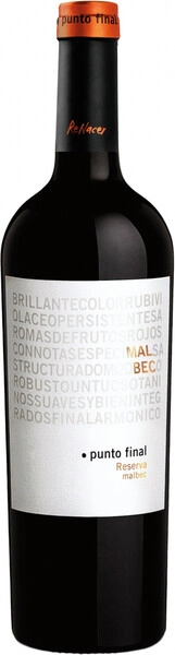 Вино Renacer, Punto Final Malbec Reserva, 2020