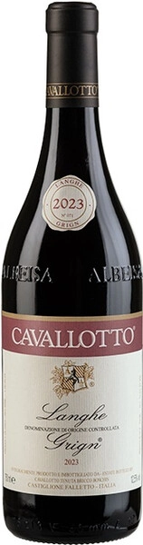 Вино Cavallotto, Langhe Grign DOC, 2023