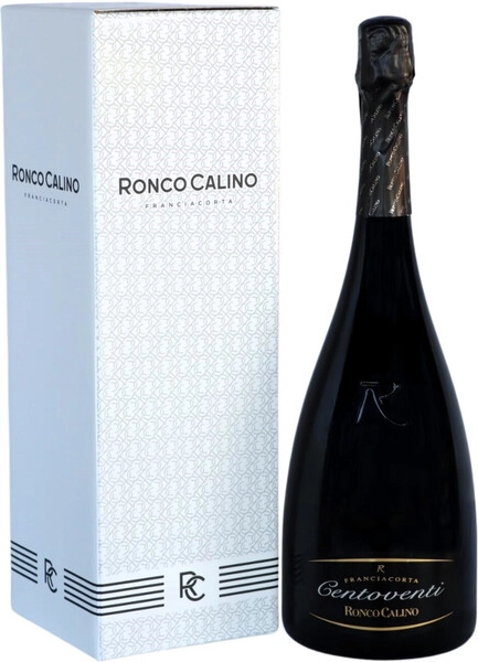Игристое вино Ronco Calino, Centoventi Franciacorta DOCG Extra Brut Riserva, 2010, gift box, 1.5 л