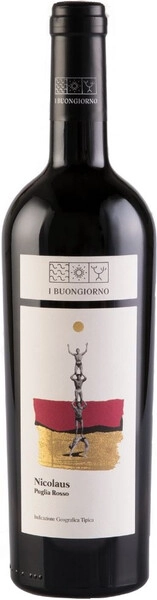 Вино I Buongiorno, Nicolaus, Puglia Rosso IGT, 2018