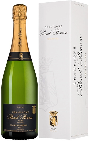 Шампанское Paul Bara, Grand Millesime Brut, Champagne AOC, 2018, gift box