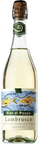Игристое вино Fior di Pesco Bianco Amabile, Lambrusco dell'Emilia IGT