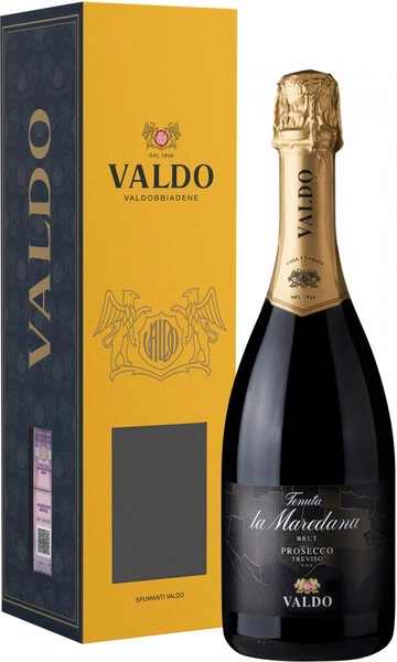 Игристое вино Valdo, Tenuta La Maredana Prosecco Treviso DOC Brut, 2023, gift box