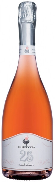 Игристое вино Vallepicciola, Perlinetto 25 Anniversario Rose