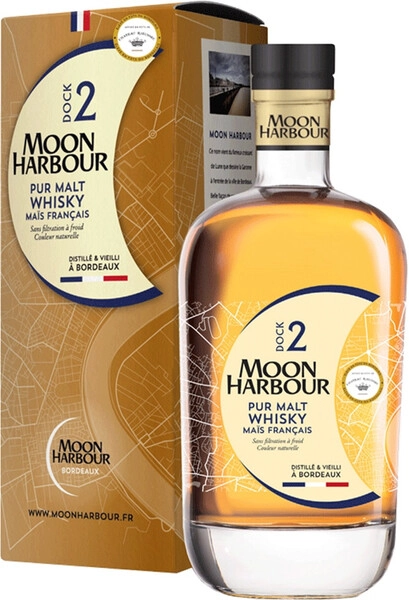 Виски Moon Harbour, Dock 2 Pur Malt Chateau Rieussec, gift box, 0.7 л