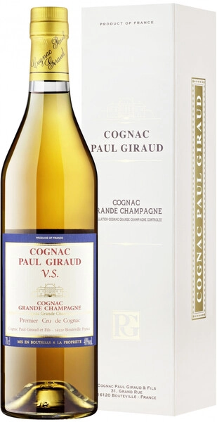 Коньяк Paul Giraud, VS Grande Champagne Premier Cru AOC, gift box, 0.7 л
