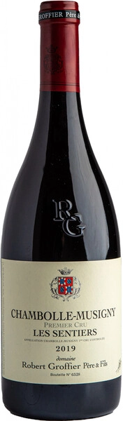Вино Domaine Robert Groffier Pere & Fils, Chambolle-Musigny 1er Cru Les Sentiers AOC, 2019