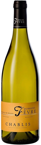 Вино Domaine Nathalie & Gilles Fevre, Chablis AOC, 2022