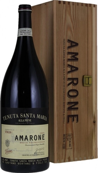 Вино Tenuta Santa Maria, Amarone della Valpolicella Classico Riserva DOCG, 2017, wooden box, 3 л