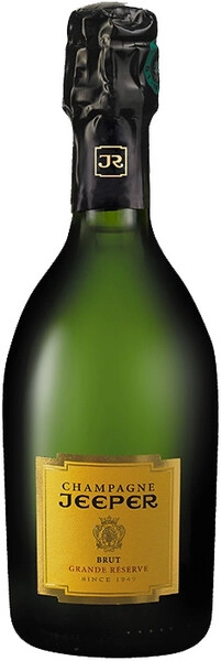Шампанское Champagne Jeeper, Blanc de Blancs Grande Reserve Brut, Champagne AOC, 375 мл