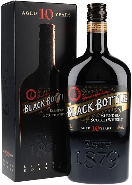 Виски Black Bottle 10 Years Old, gift box, 0.7 л