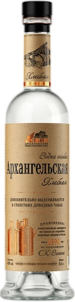 Водка Архангельская Хлебная, 0.5 л