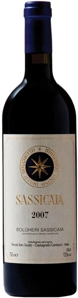 Вино Sassicaia, Bolgheri Sassicaia DOC 2007