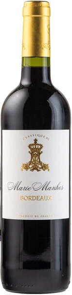 Вино Classique de Marie Manhes Bordeaux AOC Rouge Sec