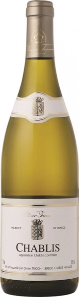 Вино Olivier Tricon, Chablis AOC, 2023