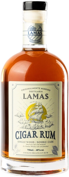 Ром Lamas, Cigar Rum Double Cask, 0.75 л