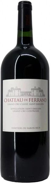 Вино Chateau de Ferrand, Saint-Emilion Grand Cru AOC, 2019, 1.5 л