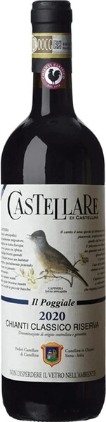 Вино Castellare di Castellina, Il Poggiale Chianti Classico Riserva DOCG, 2020
