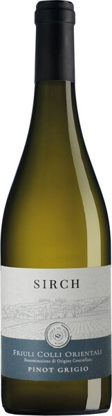 Вино Sirch, Pinot Grigio, Friuli Colli Orientali DOC, 2022
