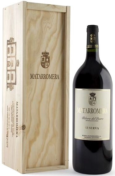 Вино Matarromera Reserva, Ribera del Duero DO, 2014, wooden box, 1.5 л