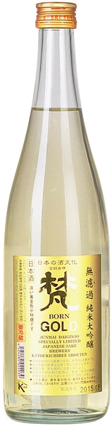 Саке Born Gold Junmai Daiginjo, 720 мл