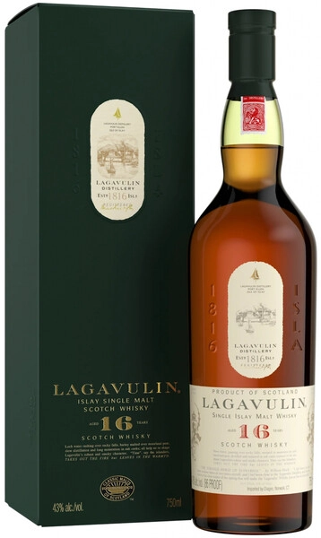 Виски Lagavulin 16 Years Old, gift box, 0.75 л