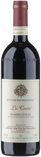 Вино Rocche dei Manzoni, La Cresta Barbera d'Alba DOC, 2022