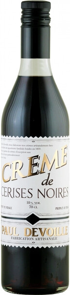 Ликер Paul Devoille, Creme de Cerises Noires, 0.7 л