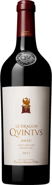 Вино Le Dragon de Quintus, Saint-Emilion Grand Cru AOC, 2022