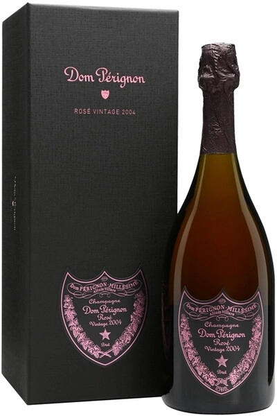 Шампанское Dom Perignon, Rose Vintage 2004 Brut, gift box