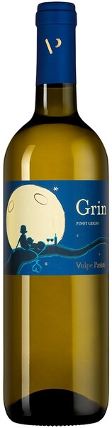 Вино Grin Pinot Grigio Volpe Pasini, Friuli-Venezia-Giulia DOC, 2023