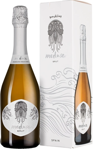 Игристое вино Medusa Brut, 2021, gift box