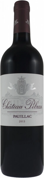 Chateau Pibran 2013 13% 0,75л*
Шато Пибран красное 0.75