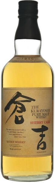 Виски The Kurayoshi Pure Malt Sherry Cask, 0.7 л