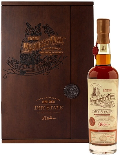 Виски Kentucky Owl Dry State, wooden box, 0.7 л