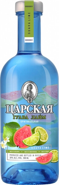 Ликер Царская Оригинальная Гуава-Лайм, настойка горькая, 0.5 л