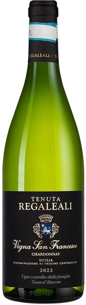 Вино Tasca d'Almerita, Chardonnay Vigna San Francesco, Sicilia DOC, 2022